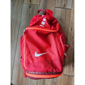 Nike Elite Quad Zip System Backpack Lightweight Red